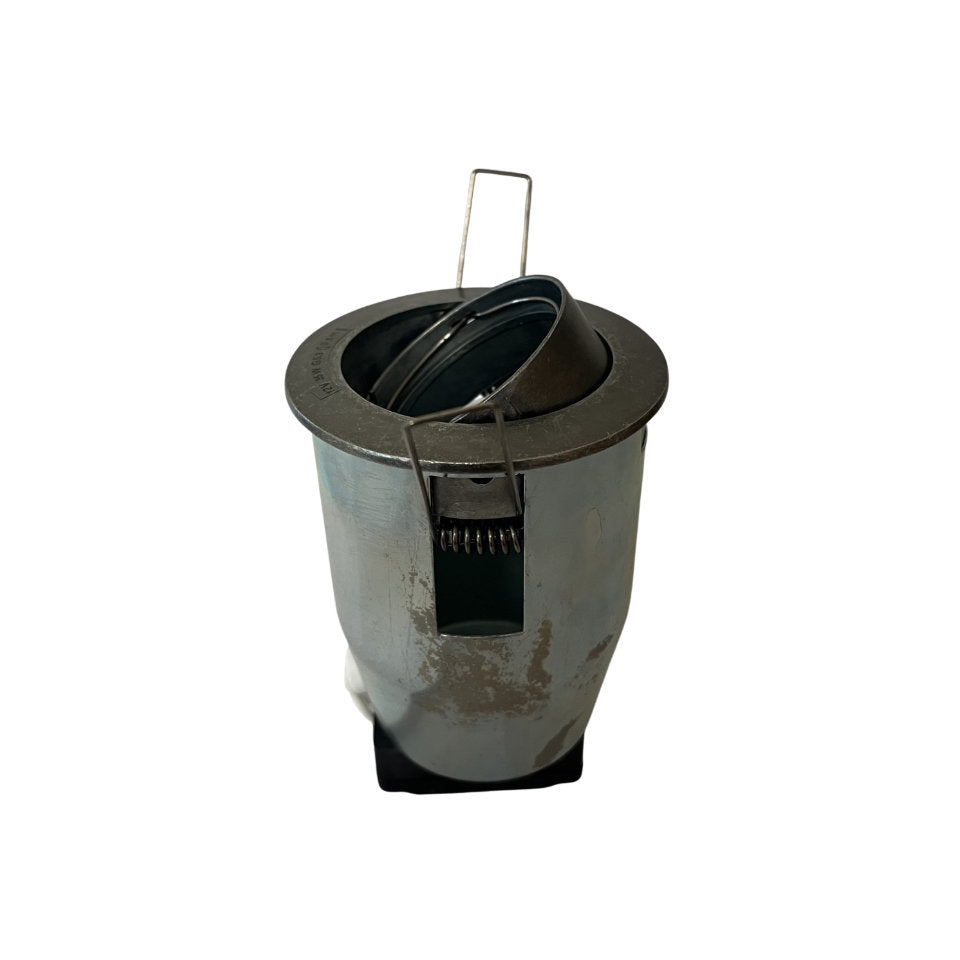 Flash Light Downlight MR16 G5.3 Ø83mm Kipbar 12V m/Bagdåse Galvaniseret