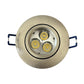 LED Downlight 4,8W 830 230lm Dim Ø86mm Kipbar 230V IP21 Børstet Stål