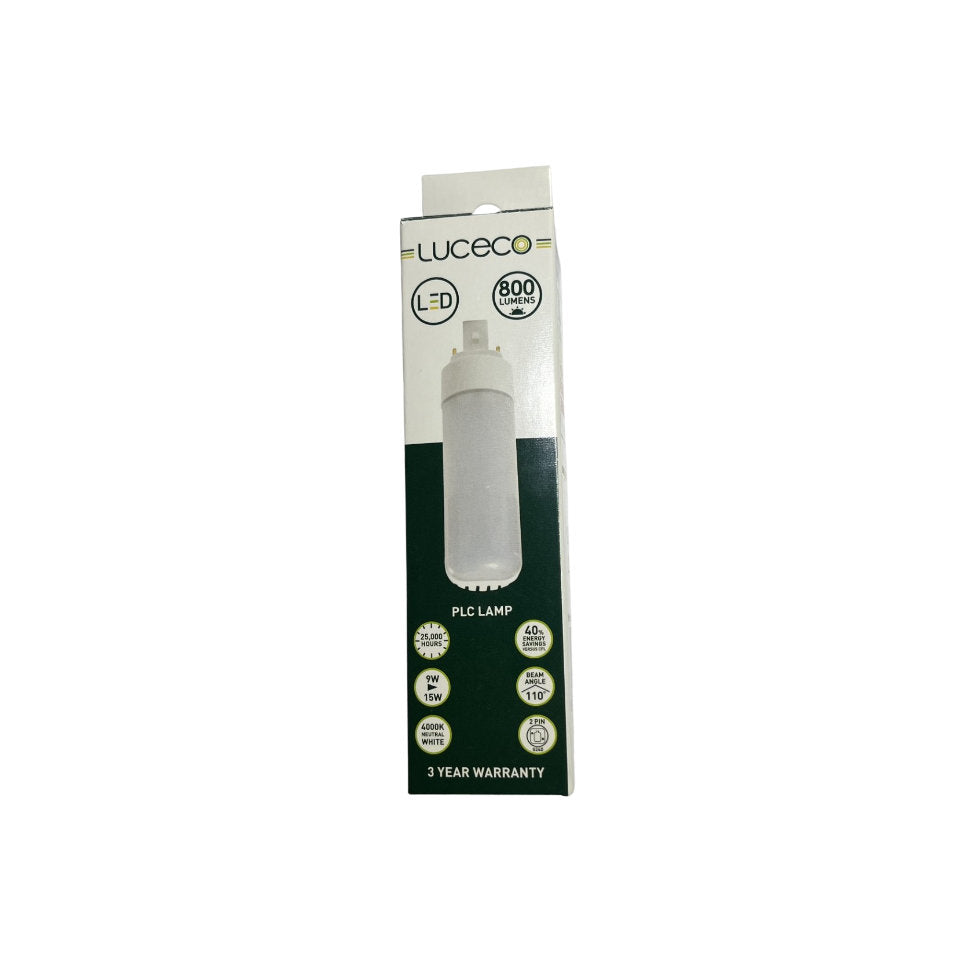Luceco LED PL-C 9W(15W) 840 800lm G24d (2-Pin)