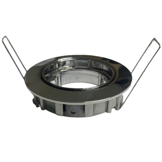 Flash Light Downlight GU10 Ø83mm 230V Kipbar Blank Chrom