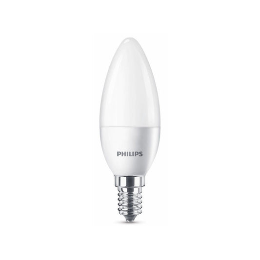 Philips LED Kertepære 5,5W(40W) 827 470lm Mat E14