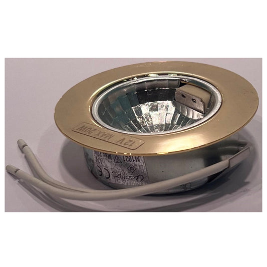 Oscaluz Downlight G4 Ø45mm. 12V Guld