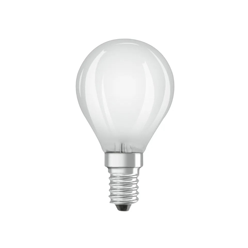 Osram LED Kronepære 4W(40W) 827 470lm Mat E14 2-Pak