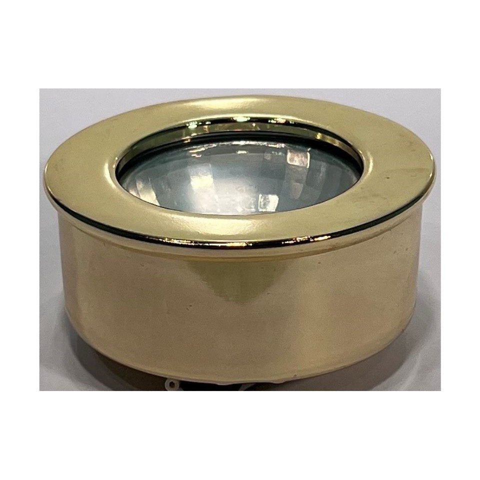 Rutec Downlight G4 Ø35mm. 12V Guld