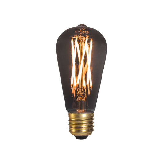 Danlamp LED ST64 4W 920 130lm Dim Smoke E27