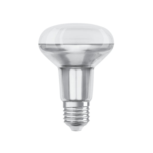 Osram LED Reflektorpære R80 4,3W(60W) 827 350lm 36° Sølv E27