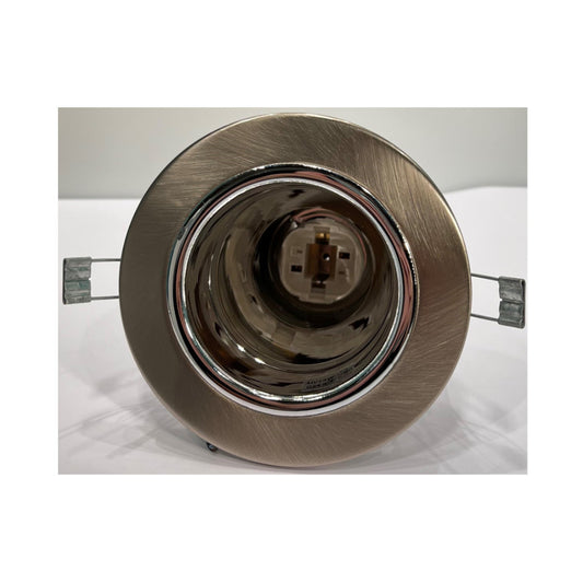 Downlight PL-C G24d-1 Ø12,5cm 230V Børstet Stål