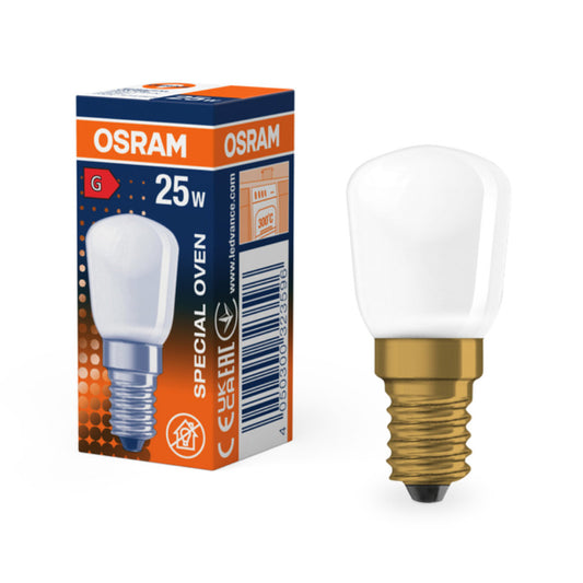 Osram Glødepære Parfumepære Ovn 25W 2700K 140lm Mat E14