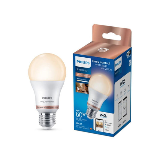 Philips Smart LED Standardpære 8W(60W) 927-965 Dim WiFi E27