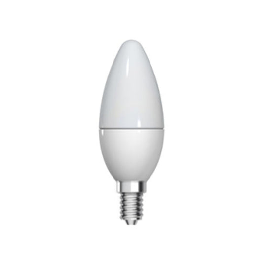 GE LED Kertepære 6W(40W) 827 470lm Dim Mat E14