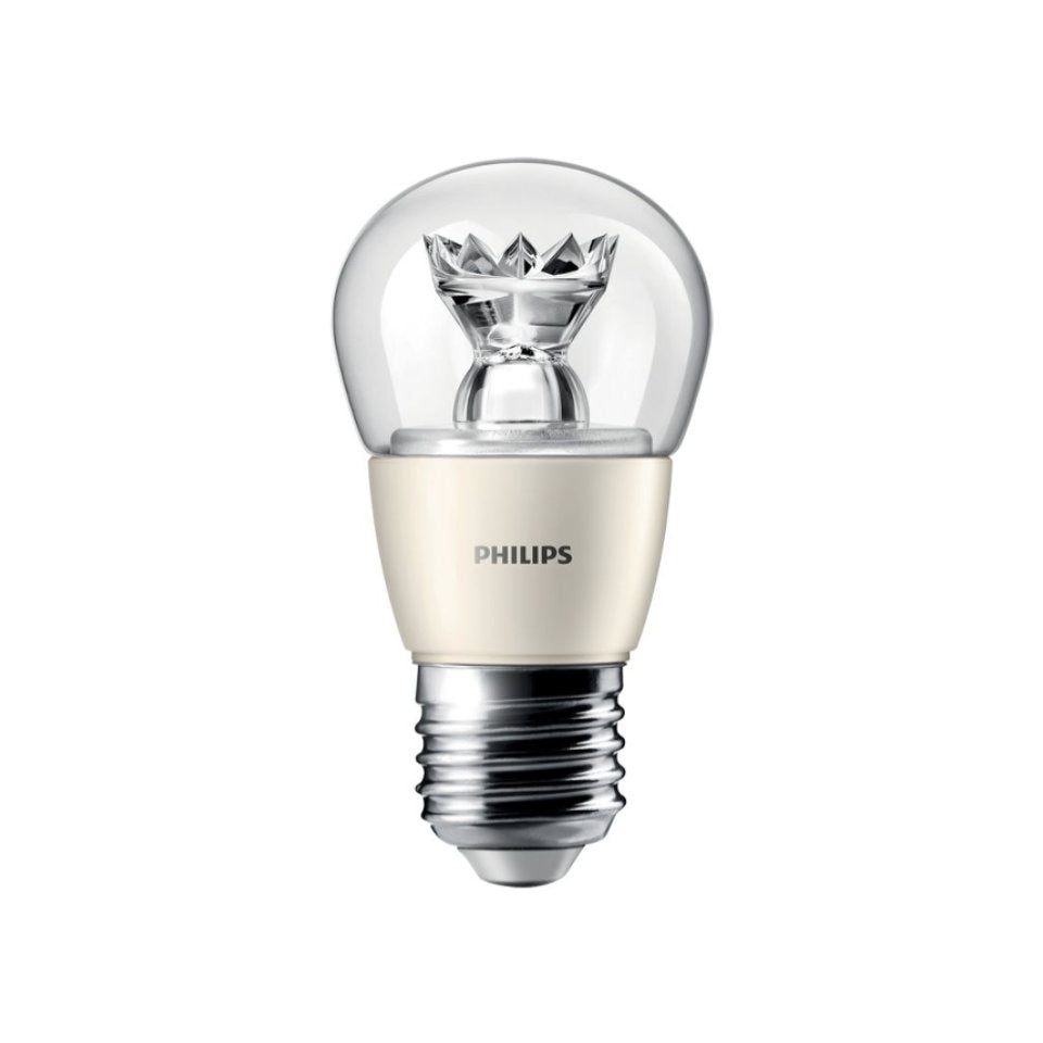 Philips LED Kronepære 6W(40W) 827 470lm Dim Klar E27