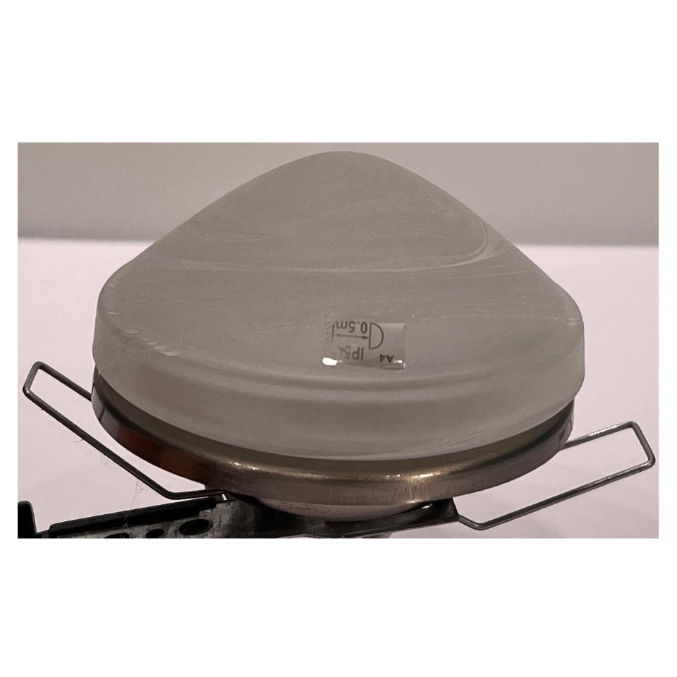 Xenon Downlight GY6.35 Ø45mm IP54 Sølv/Hvid