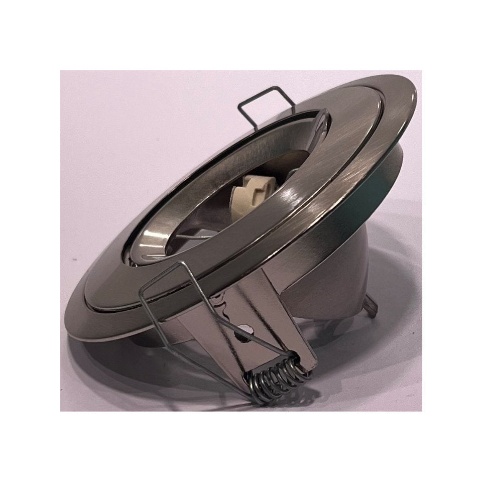 Oscaluz Downlight MR16 GU5.3 Ø50mm 12V Børstet Stål