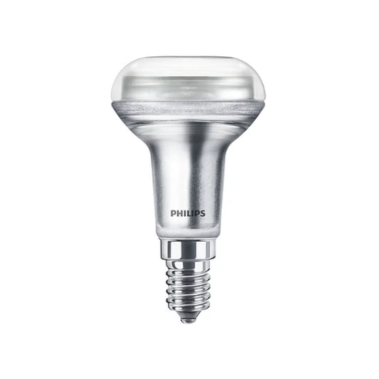 Philips LED Reflektorpære R50 4,3W(60W) 827 320lm Dim 36° Sølv E14