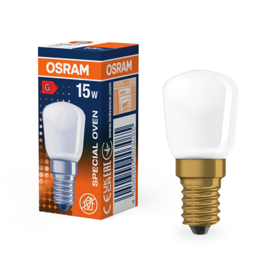 Osram Glødepære Parfumepære Ovn 15W 2700K 85lm Mat E14