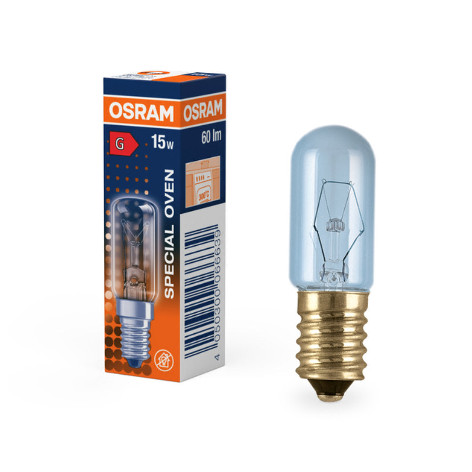 Osram Glødepære Ovnpære 15W 2700K 60lm Klar E14