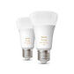 Philips Hue LED Standardpære 6W White Ambiance E27 2-Pak