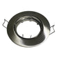 Daxtor Downlight MR16 GU5.3 Ø85mm 12V Kipbar Børstet Stål