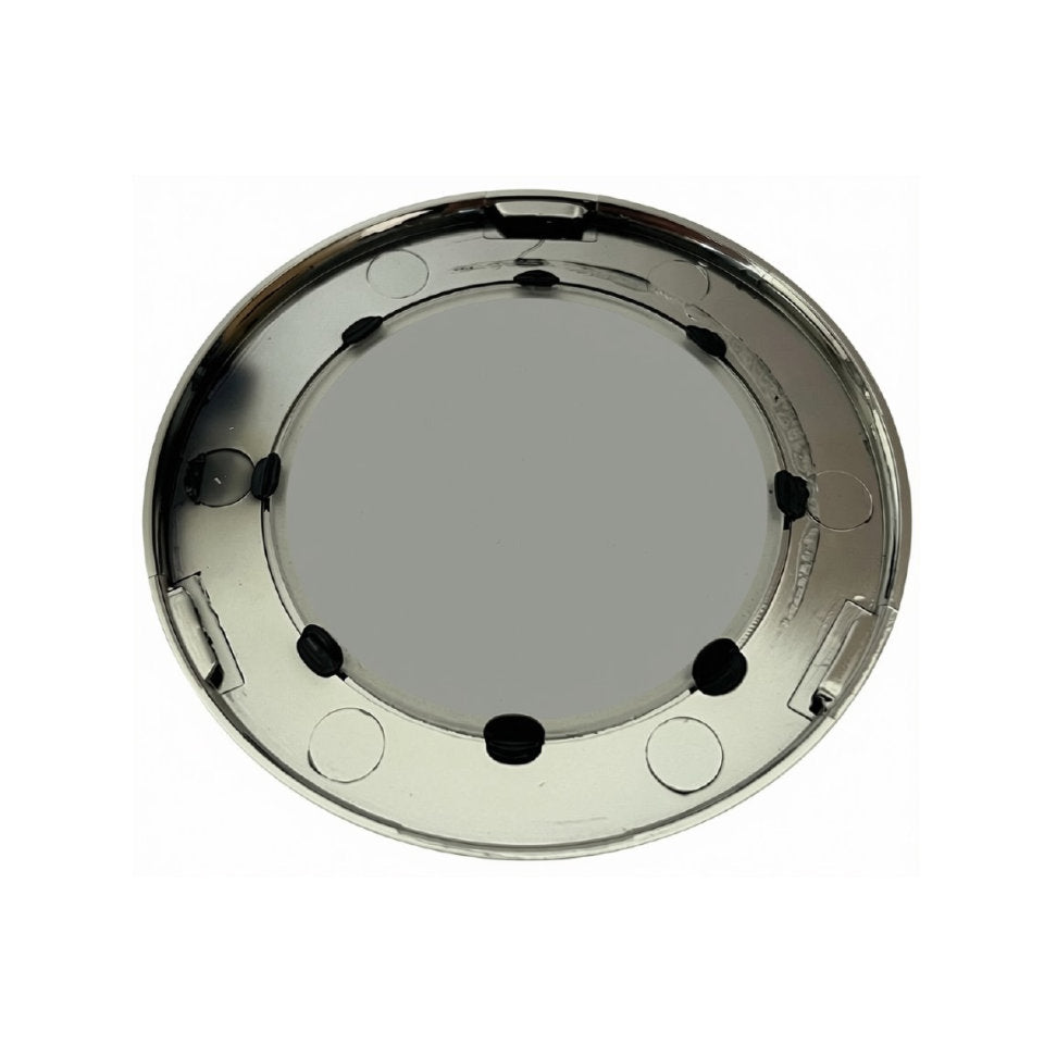 Afdækningsring til Downlight Ø70mm m/glas Chrom