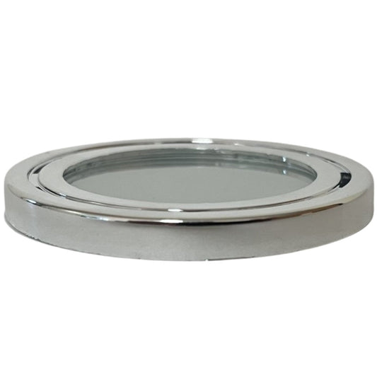 Afdækningsring til Downlight Ø66mm m/glas Chrom