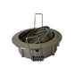 Flash Light Downlight GU10 Ø83mm 230V Kipbar Børstet Stål