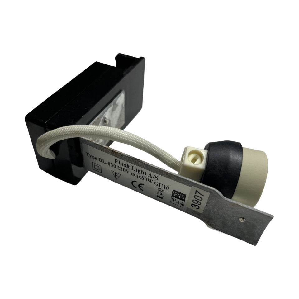 Flash Light Downlight GU10 Ø83mm 230V Kipbar Blank Chrom