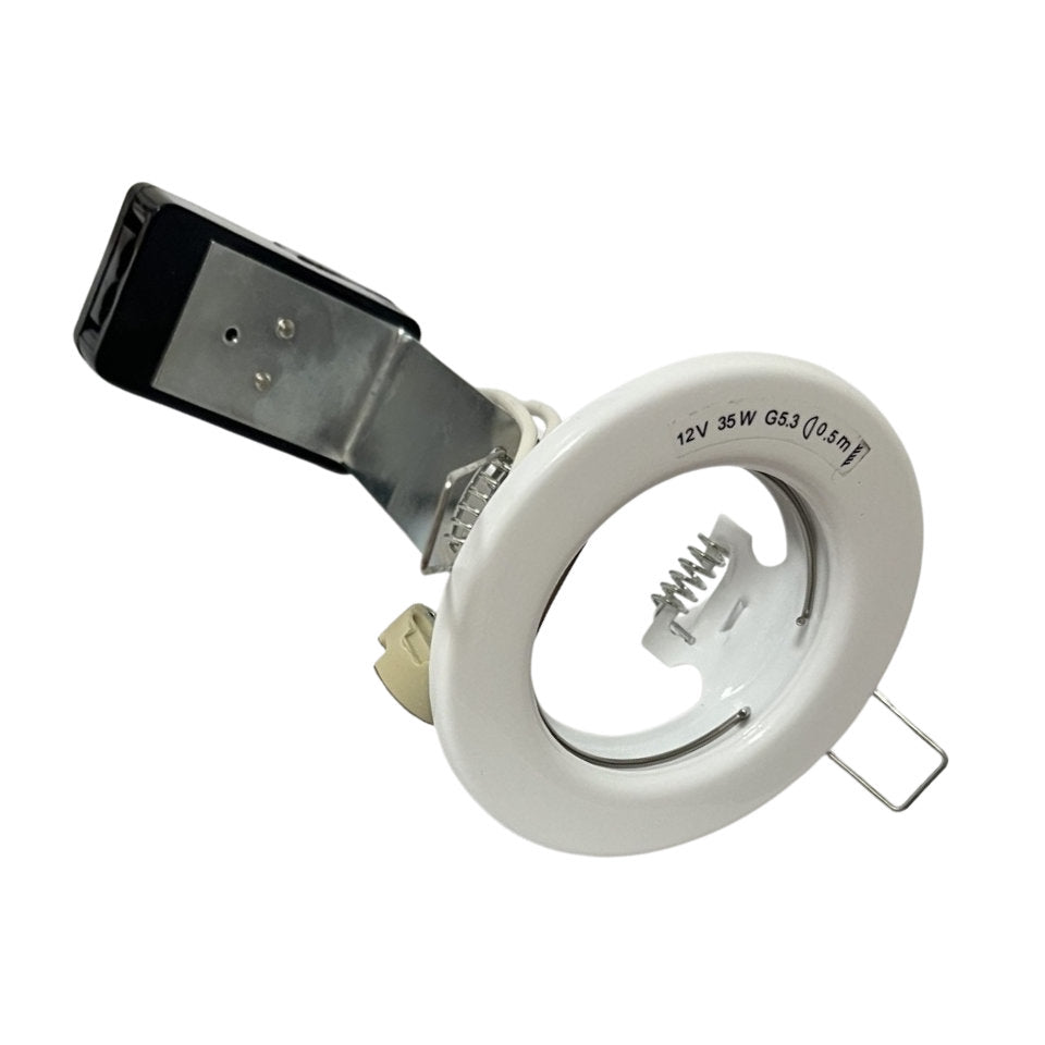Flash Light Downlight MR16 G5.3 Ø80mm 12V Hvid