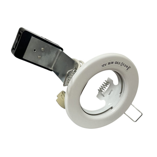 Flash Light Downlight MR16 G5.3 Ø80mm 12V Hvid