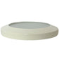 Afdækningsring til Downlight Ø65mm m/glas Buet Hvid