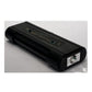 LED UV Lygte Plast 11cm Sort