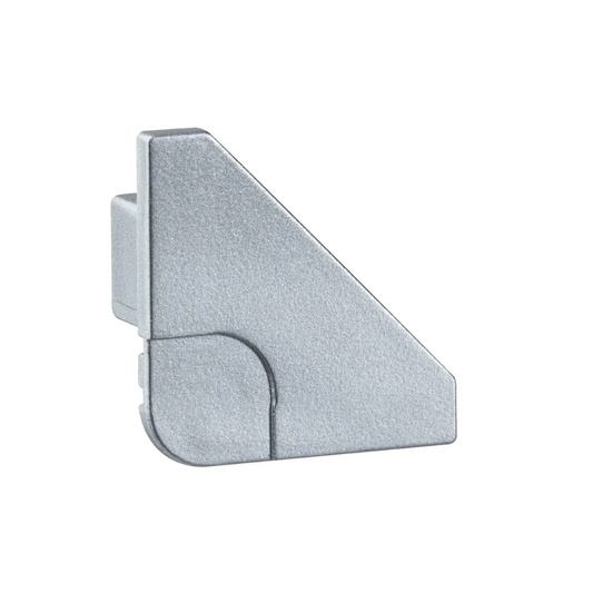 Paulmann LED Bånd Tilbehør Delta End Cap Alu/Mat 2-pak
