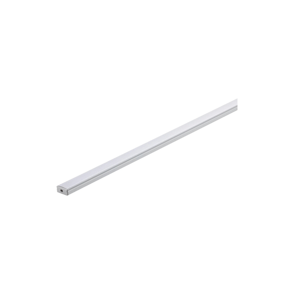 Paulmann LED Bånd Tilbehør Basisprofil 2m Hvid Alu Eloxeret/Satin