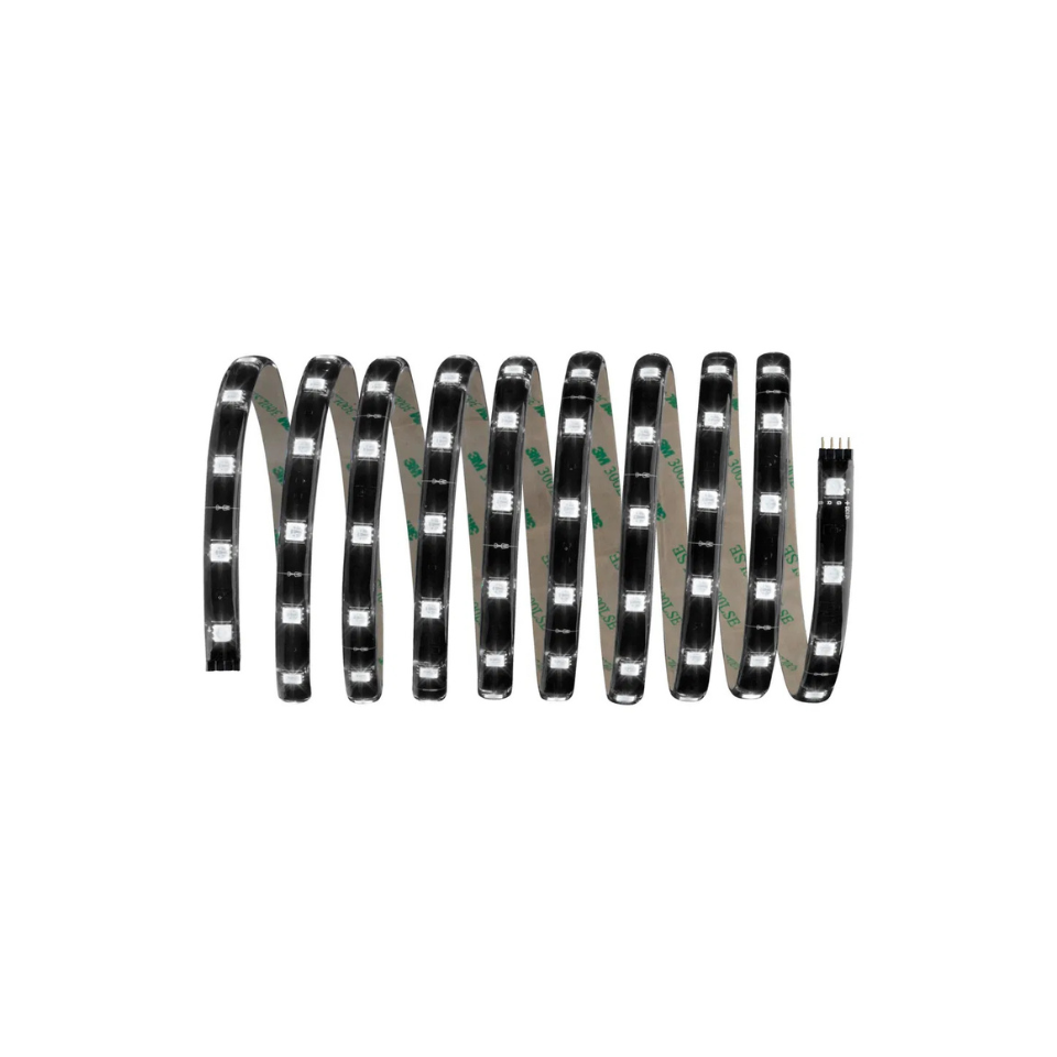 Paulmann LED Bånd YourLED Enkeltstrip Coated 17,8W RGBW 550lm Dim 3m Sort