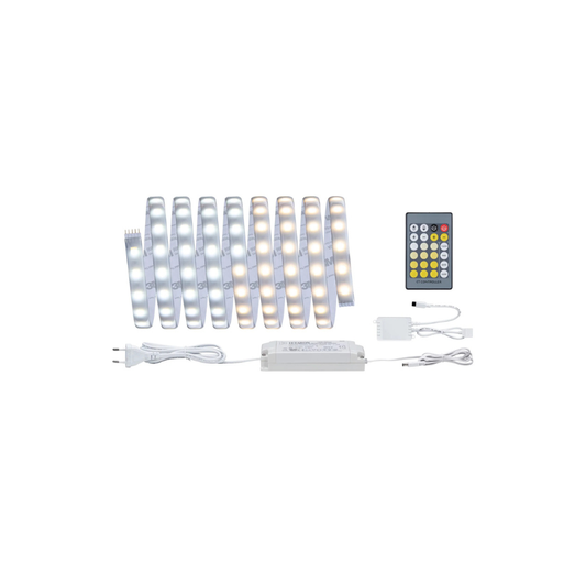 Paulmann LED Bånd MaxLED 500 Basissæt TW 20W 827-865 1650lm IP44 Dim 3m