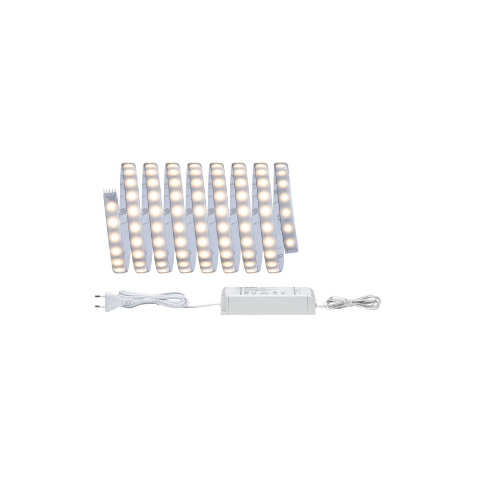 Paulmann LED Bånd MaxLED 500 Basissæt Varmhvid 18W 827 1650lm IP44 Dim 3m