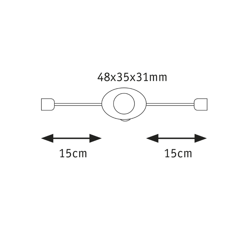 Paulmann LED Bånd Tilbehør MaxLED Styring Night PIR Sensor Hvid