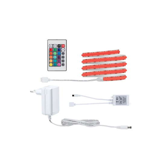 Paulmann LED Bånd SimpLED Full-Line COB Kompletsæt 12W RGB 495lm Dim 1,5m