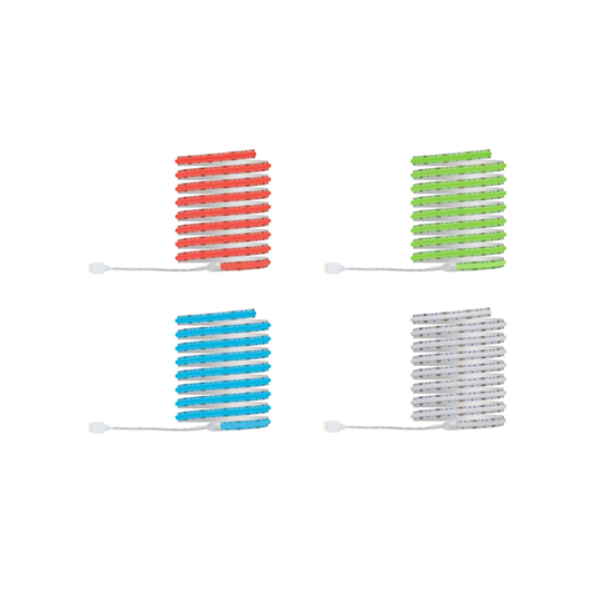 Paulmann LED Bånd SimpLED Full-Line COB RGB Kompletsæt 22W RGB 995lm Dim 3m