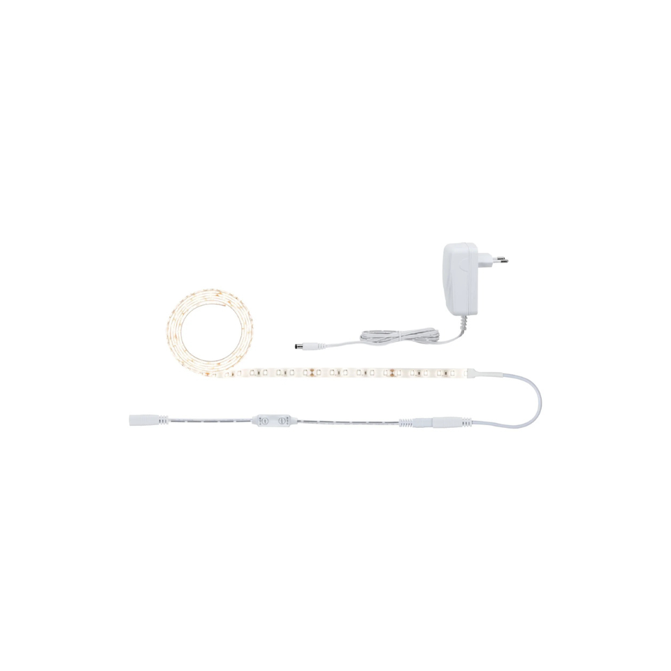 Paulmann LED Bånd SimpLED Power Lysbånd Varmhvid Kompletsæt 17W 830 1650lm Dim 1,5m