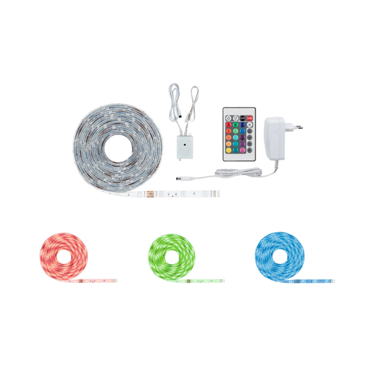 Paulmann LED Bånd SimpLED Kompletsæt 17W RGB 505lm Dim 5m