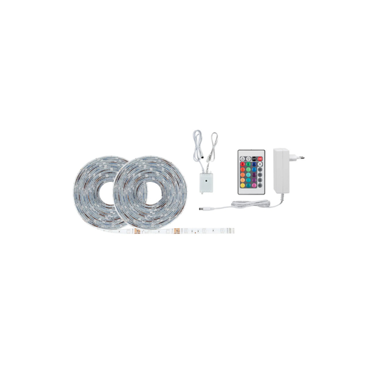 Paulmann LED Bånd SimpLED Lysbånd RGBW Kompletsæt 28W RGB 1200lm Dim 10m