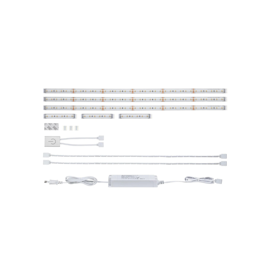 Paulmann LED Bånd MaxLED 500 Basissæt 3x 3,1W 827 310lm Dim 3x 1,8m