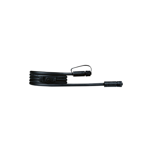 Paulmann LED Bånd Tilbehør Plug & Shine Kabel 2 udgange Max 150W IP68 2m Sort