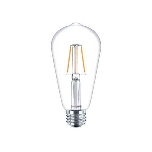 Philips LED ST64 4W(40W) 827 470lm Klar E27