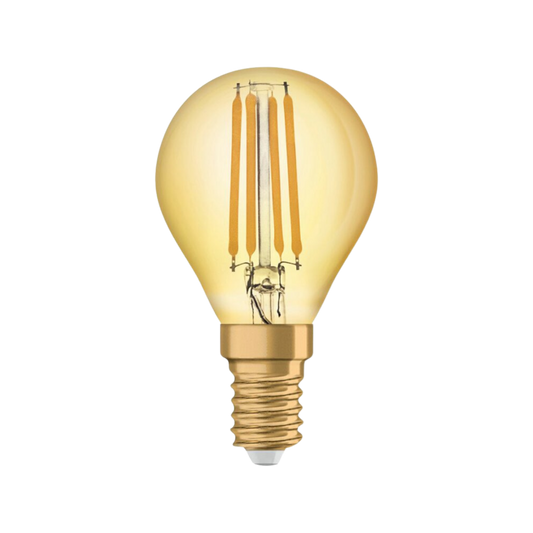 Osram LED Kronepære 4,5W(36W) 825 420lm Gold E14
