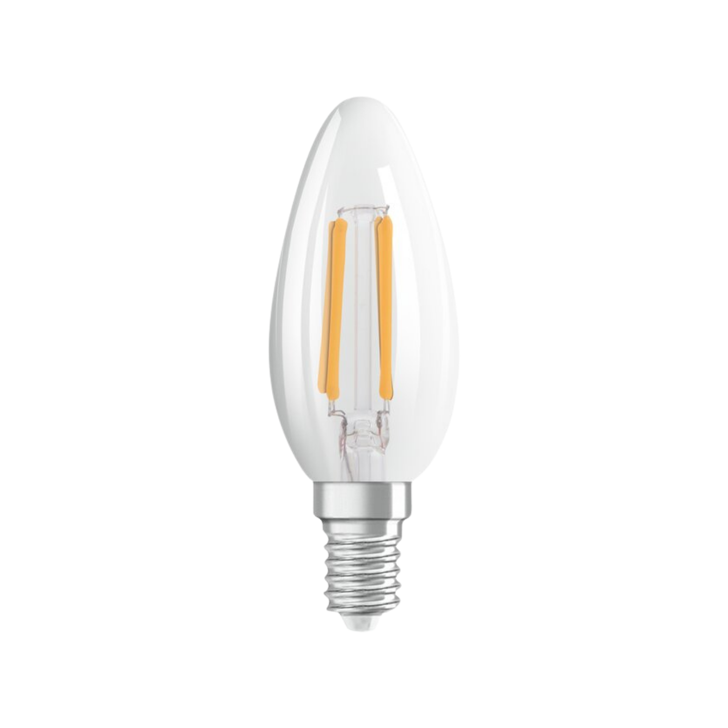 Osram LED Kertepære 4W(40W) 827 470lm 3-Trins-Dim Klar E14