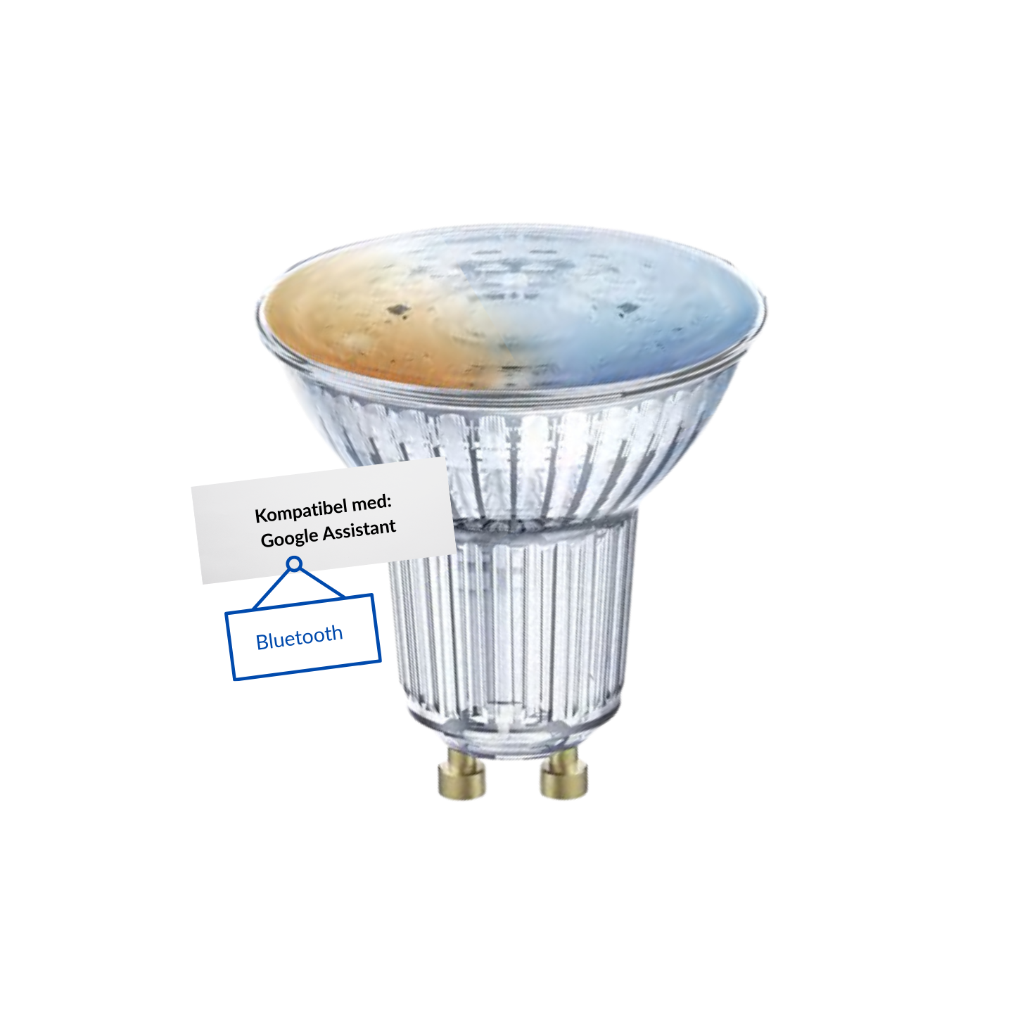 Ledvance Smart+ LED GU10 5W(40W) 827-865 350lm 45° Dim Bluetooth