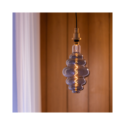 Osram LED Nest Pære 4,8W(10W) 818 100lm Smoke Ø200 Dim E27