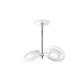 Podium LED Loftlampe Stockholm 2x 7,5W 827 700lm Dim Hvid/Sølv