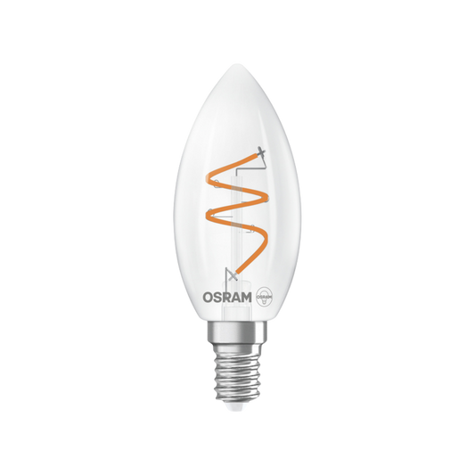 Osram LED Kertepære 3,1W(28W) 927 300lm Dim Klar E14